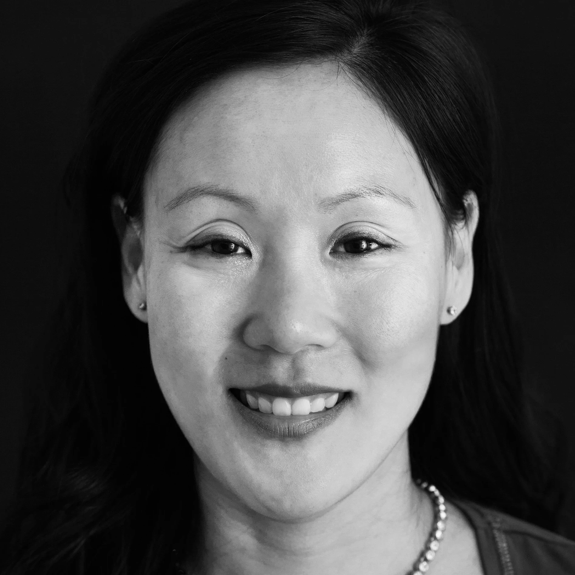 Portrait, Frau, Schwarz-Weiß