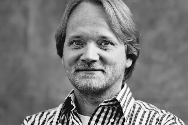 Portrait, Mann, Schwarz-Weiß