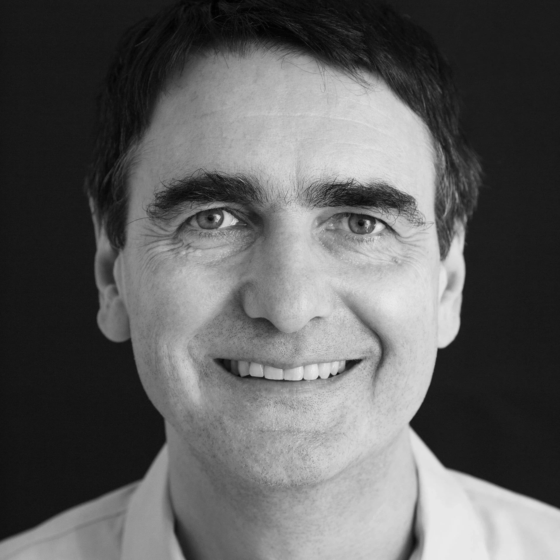 Portrait, Mann, Schwarz-Weiß